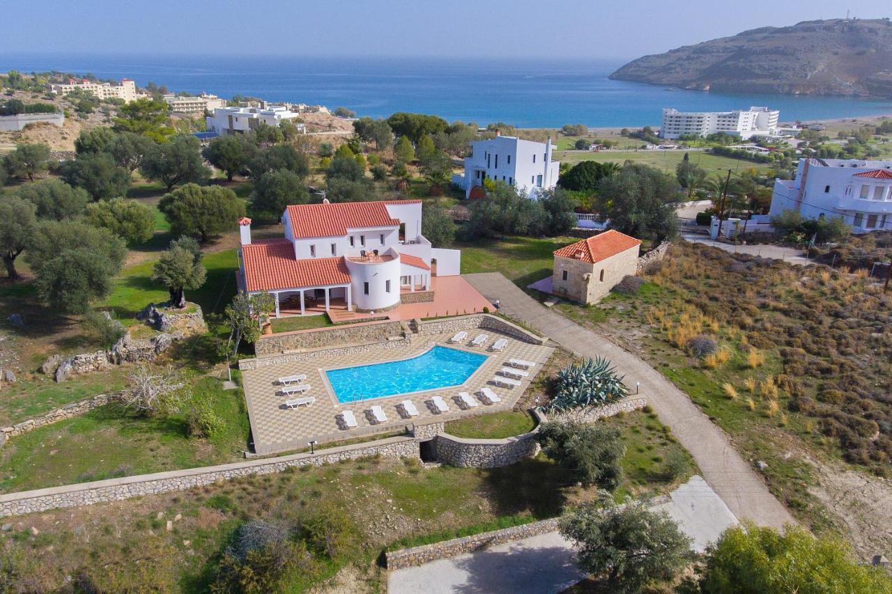 Villa Krokali Lindos Ngoại thất bức ảnh